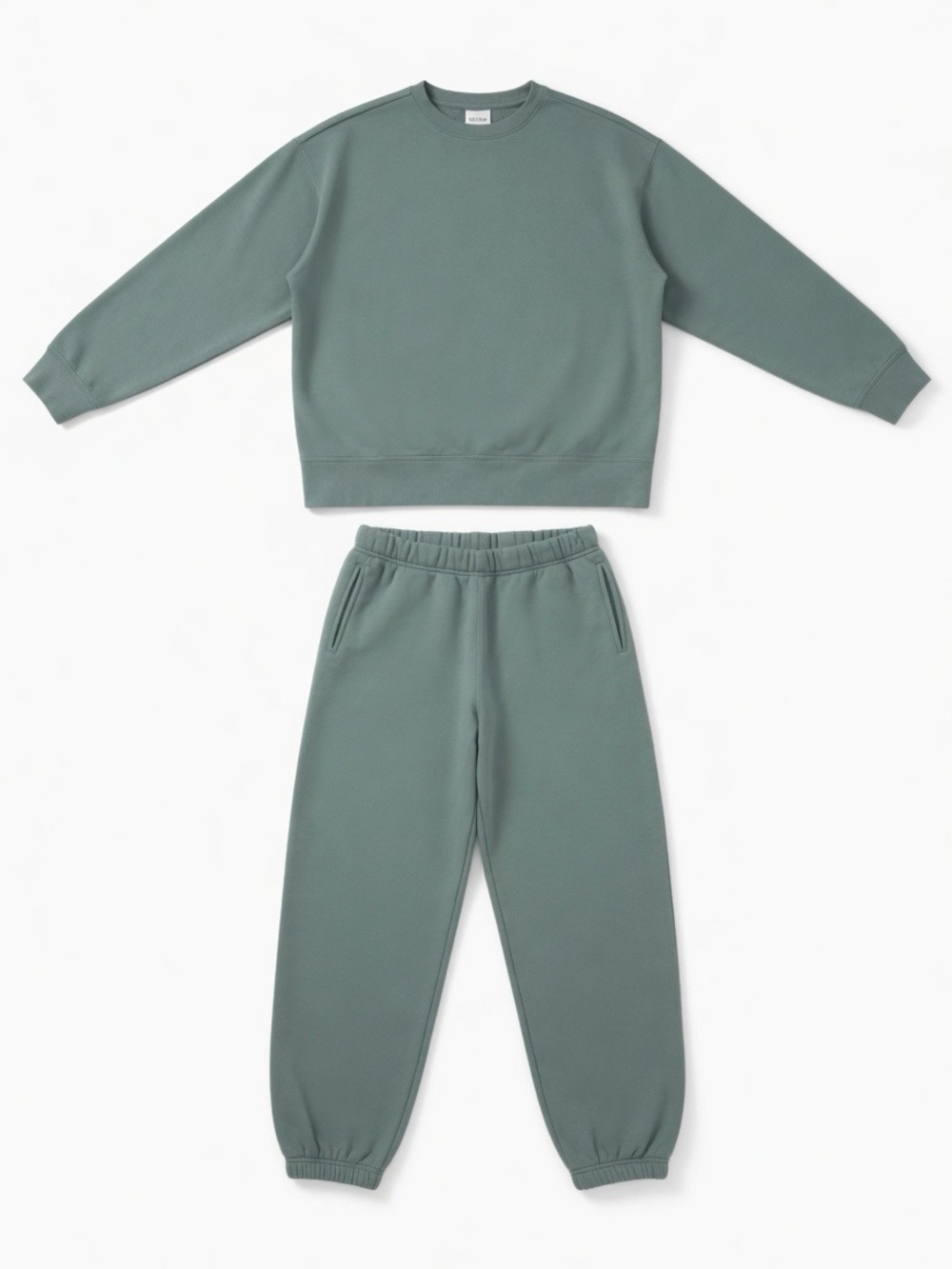 Ardene Women's Sage Green Sweatshirt and Jogger Set